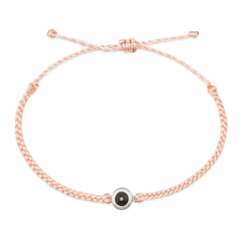 Personalized Photo Projection Bracelet – Jewelry with Image Inside