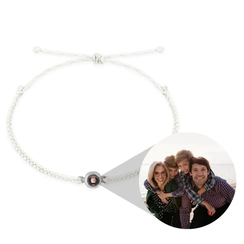 Personalized Photo Projection Bracelet – Jewelry with Image Inside