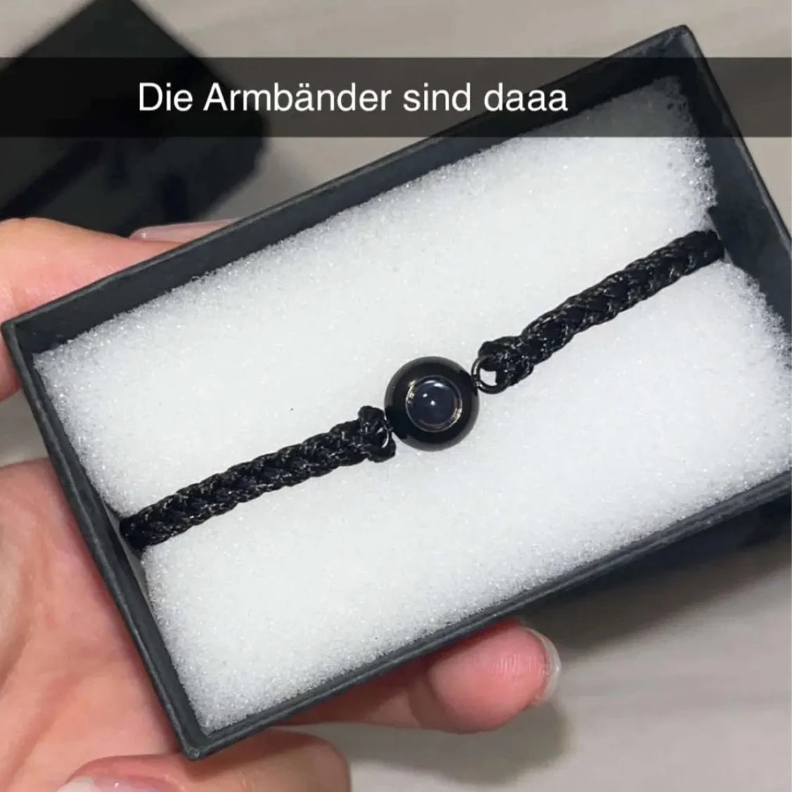 Personalized Photo Projection Bracelet – Jewelry with Image Inside