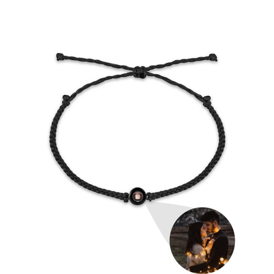Personalized Photo Projection Bracelet – Jewelry with Image Inside