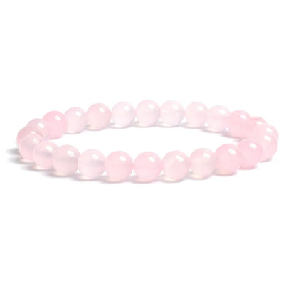 Bracelet pierre naturelle cristal rose JustJewelry