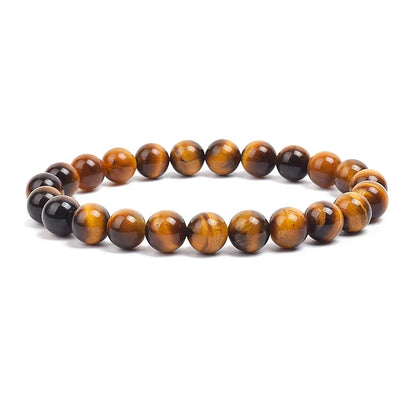 Bracelet pierre naturelle oeil du tigre JustJewelry