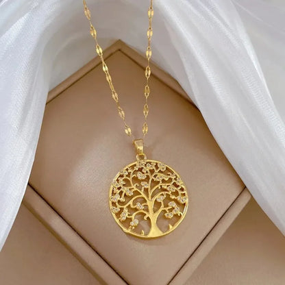 Elegant tree of life pendant necklace - JustJewelry
