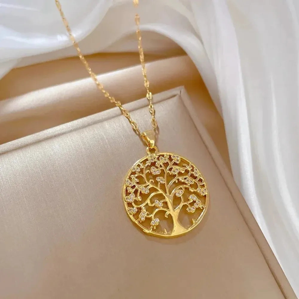Elegant tree of life pendant necklace - JustJewelry